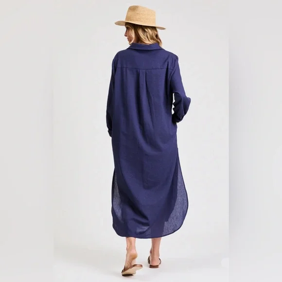 NWT! My Bodhi Tunic Dress Navy- One Size - nationalbodyline.in